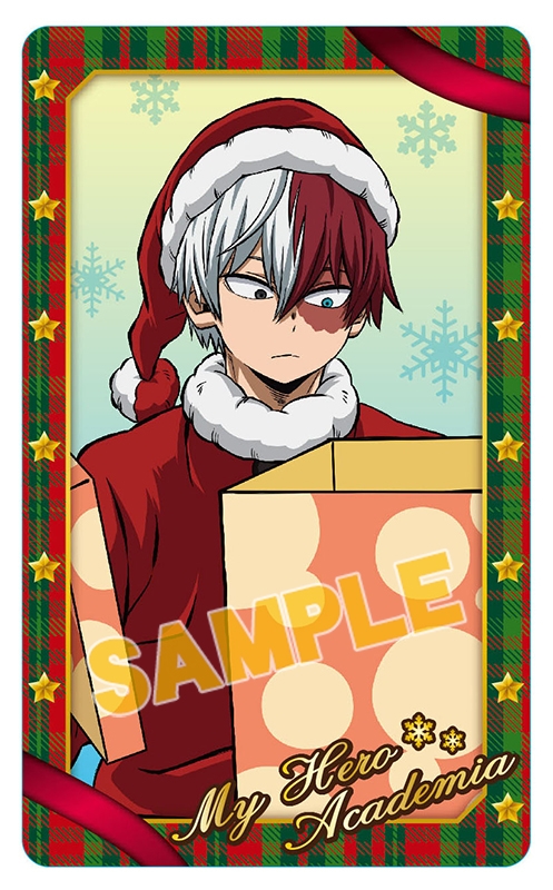 グッズ カード 僕のヒーローアカデミア メリれ クリスマス カードコレクション アニメイト