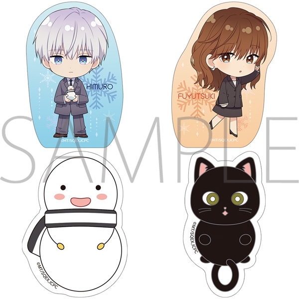 【グッズ-ステッカー】氷属性男子とクールな同僚女子 ステッカーセット