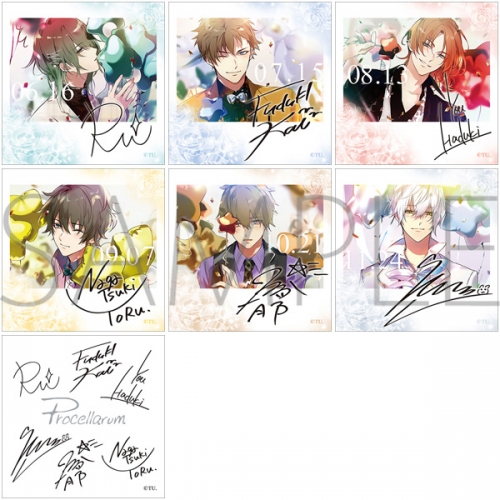 グッズ ステッカー ツキウタ スマートフォンステッカーセット Procellarum アニメイト
