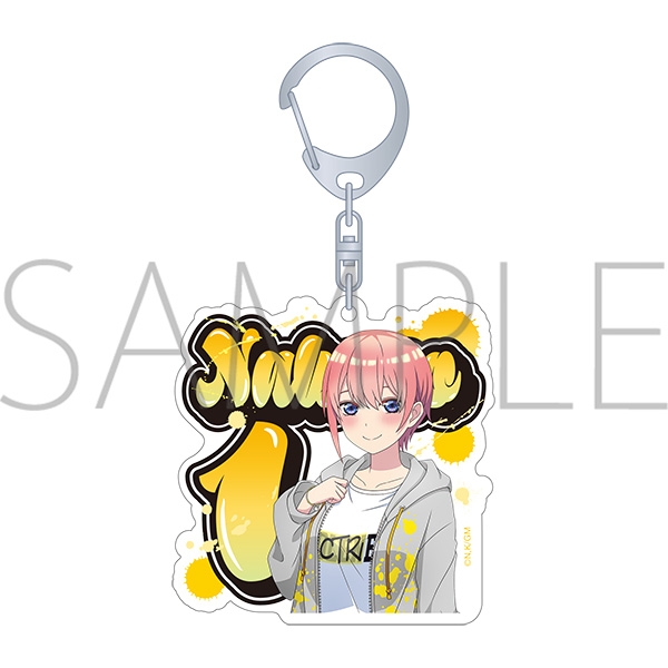 【グッズ-キーホルダー】映画 五等分の花嫁 【Space A la mode】アクリルキーホルダー/中野一花