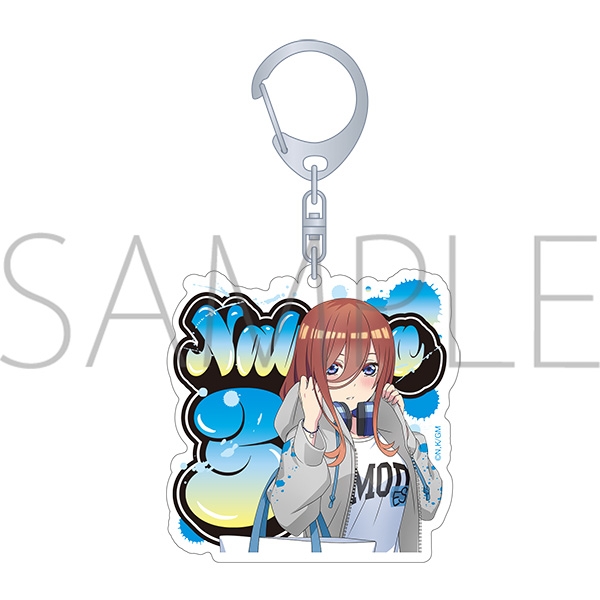 【グッズ-キーホルダー】映画 五等分の花嫁 【Space A la mode】アクリルキーホルダー/中野三玖