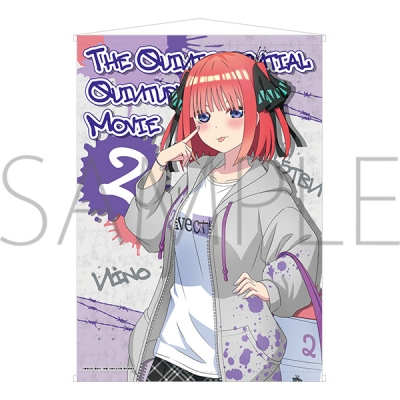 【グッズ-タペストリー】映画 五等分の花嫁 【Space A la mode】B2タペストリー/中野二乃