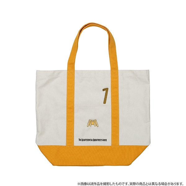 【グッズ-バッグ】映画 五等分の花嫁 【Space A la mode】カラートートバッグ/中野一花 アラモード