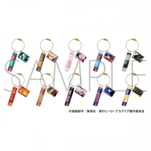 グッズ キーホルダー 僕のヒーローアカデミア メモリアルアクリルプレートコレクション 第3弾 アニメイト