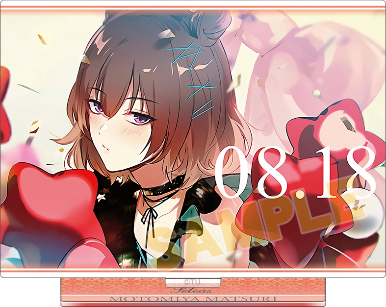 グッズ アパレル キャラクターアイテム グッズ スタンドポップ ツキウタ アクリルスタンド 元宮祭莉 アニメイト