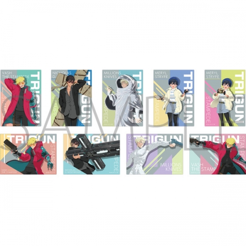 グッズ-カード】TRIGUN STAMPEDE トレーディングアクリルカード 