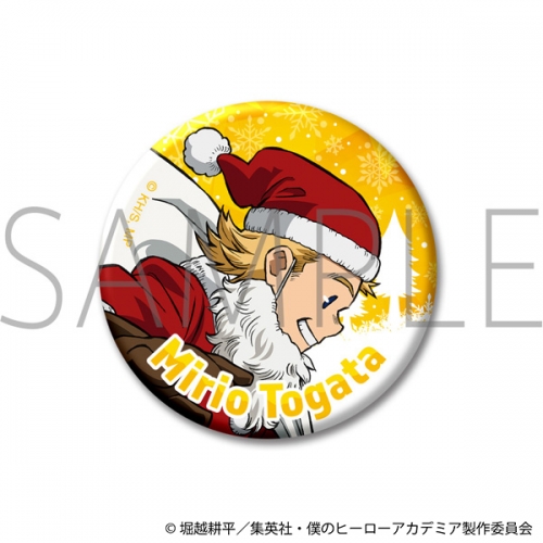 グッズ-バッチ】僕のヒーローアカデミア クリスマス 缶バッジ/通形 
