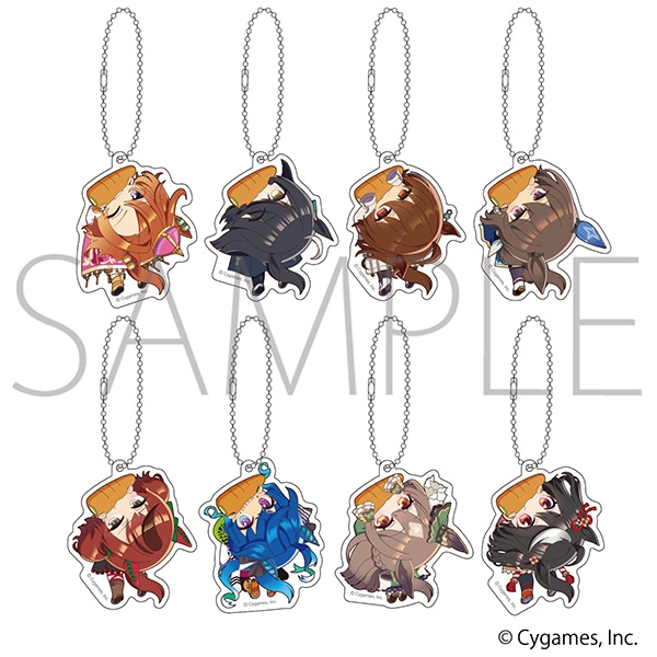 【グッズ-キーホルダー】ウマ娘 プリティーダービー かぷりっこアクリルキーホルダーコレクション/Vol.2