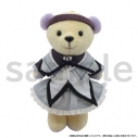 【グッズ-キーホルダー】くまめいと 魔法少女まどか☆マギカ・ぬいぐるみマスコット&衣装セット/暁美ほむらの画像