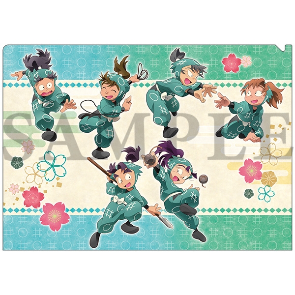 【グッズ-クリアファイル】忍たま乱太郎 クリアファイル/一年生の頃