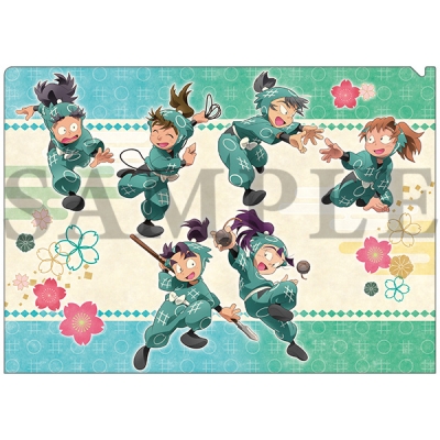 【グッズ-クリアファイル】忍たま乱太郎 クリアファイル/一年生の頃