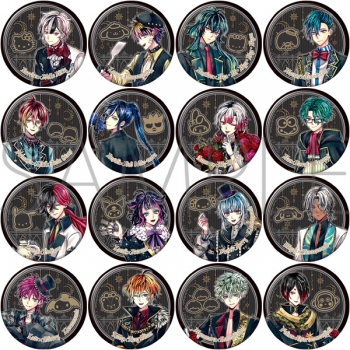 グッズ-バッチ】悪魔執事と黒い猫 キャラバッジコレクション/悪魔執事 