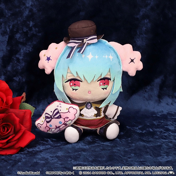 【グッズ-ぬいぐるみ】悪魔執事と黒い猫 ぬいぐるみ/フルーレ×ポロン 悪魔執事と黒い猫×Cinnamoroll DollyMix