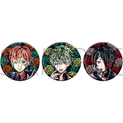 グッズ-バッチ】悪魔執事と黒い猫 缶バッジセット/テディ＆ハナマル 