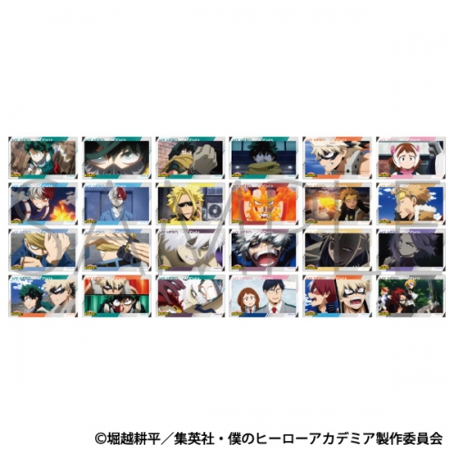 グッズ-カード】僕のヒーローアカデミア メモリアルクリアカード 