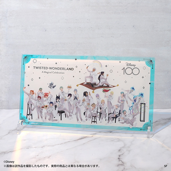 【グッズ-ボード】ディズニー ツイステッドワンダーランド ノーブルアート/D100