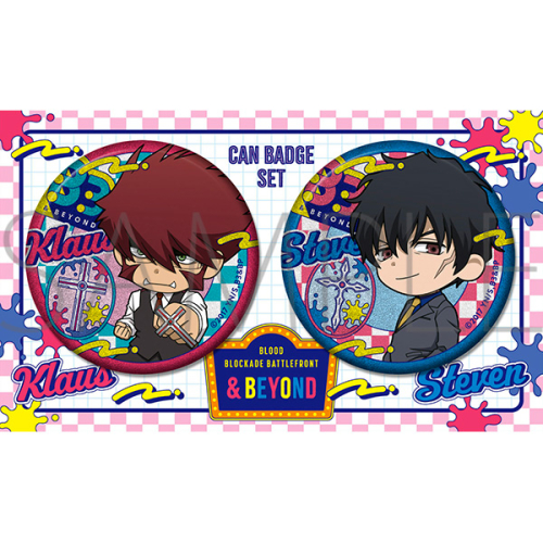 グッズ-バッチ】血界戦線 ＆ BEYOND 缶バッジセット/クラウス 