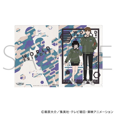 【グッズ-クリアファイル】ワールドトリガー クリアファイル/雨取千佳 二宮匡貴