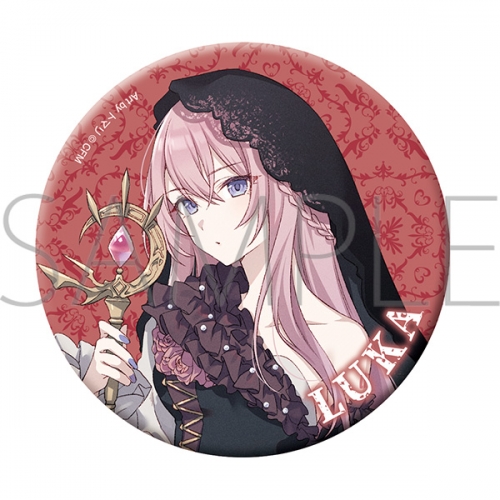 グッズ-バッチ】初音ミクシリーズ 缶バッジ/魔法使い D 巡音ルカ  