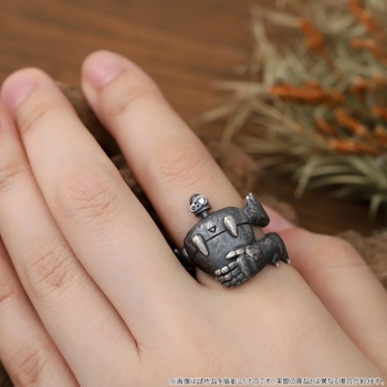 グッズ-指輪】天空の城ラピュタ 指輪 シルバー/ロボット兵 19号 