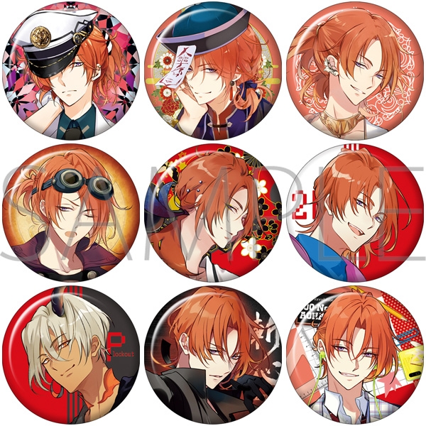 グッズ > バッチ類 > 【グッズ-バッチ】ツキウタ。 キャラバッジ 