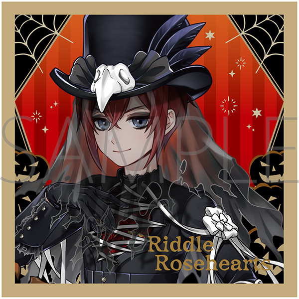 【グッズ-ブロマイド】ディズニー ツイステッドワンダーランド ましコレ スクエアフォトコレクション/スケアリー・ドレスver.2023