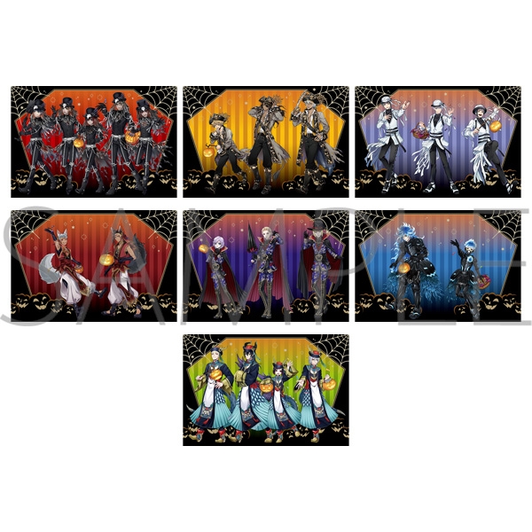 【グッズ-ポストカード】ディズニー ツイステッドワンダーランド 繋がるポストカードセット/スケアリー・ドレスver.2023