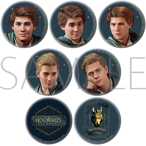 グッズ-バッチ】Hogwarts Legacy 缶バッジコレクション（全8種 