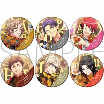 グッズ-バッチ】A3! キャラバッジコレクション/秋組 満開Party（開花後 