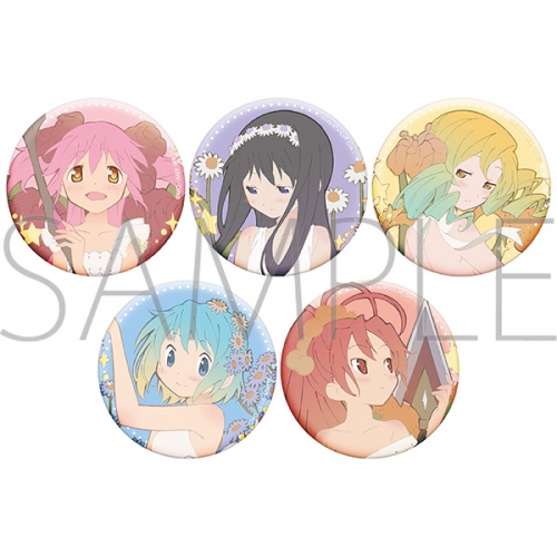グッズ-バッチ】魔法少女まどか☆マギカ キャラバッジコレクション（花  
