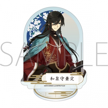 グッズ-スタンドポップ】刀剣乱舞ONLINE プリズムアクリルスタンド 刀剣乱舞 和泉守兼定跪座 アクリルスタンド アクスタk