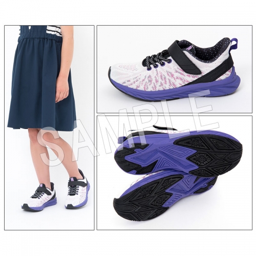 グッズ スニーカー 鬼滅の刃 コラボシューズ Produced By瞬足 胡蝶しのぶ 24 5cm アニメイト