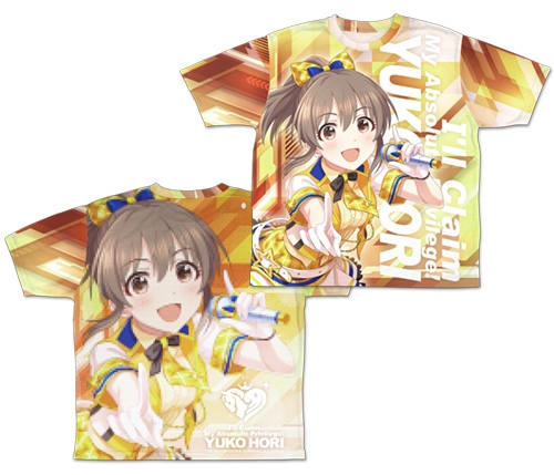 グッズ Tシャツ アイドルマスター シンデレラガールズ 絶対特権主張しますっ 堀裕子 両面フルグラフィックtシャツ M アニメイト
