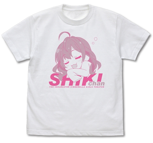 グッズ Tシャツ アイドルマスター シンデレラガールズ劇場 しんげき 志希ちゃん Tシャツ White M アニメイト