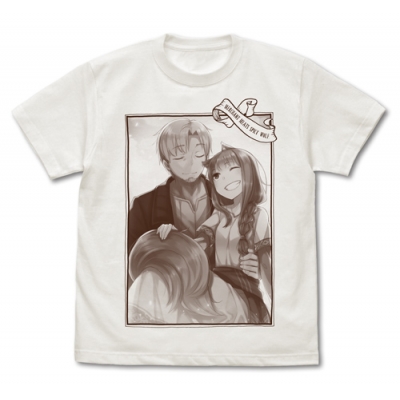 【グッズ-Tシャツ】狼と香辛料 原作版 Tシャツ/VANILLA WHITE-XL