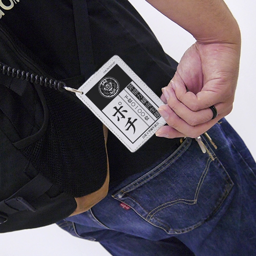 グッズ パスケース 賭ケグルイ 家畜札 フルカラーパスケース ポチver アニメイト