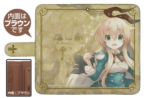 グッズ カバーホルダー グリムノーツ The Animation アリス 手帳型スマホケース138 アニメイト