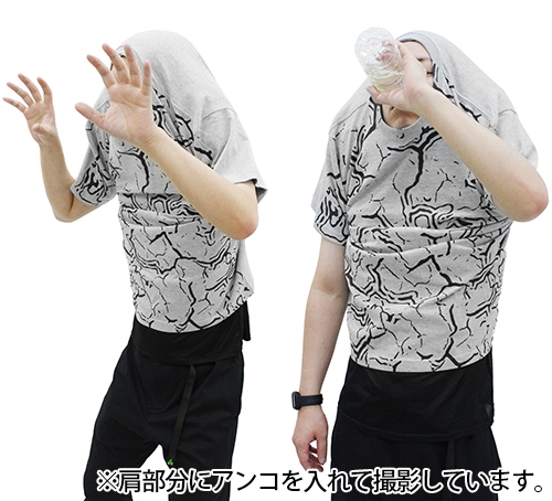 グッズ ｔシャツ ウルトラマン ジャミラ模様 Tシャツ Mix Gray Xl アニメイト