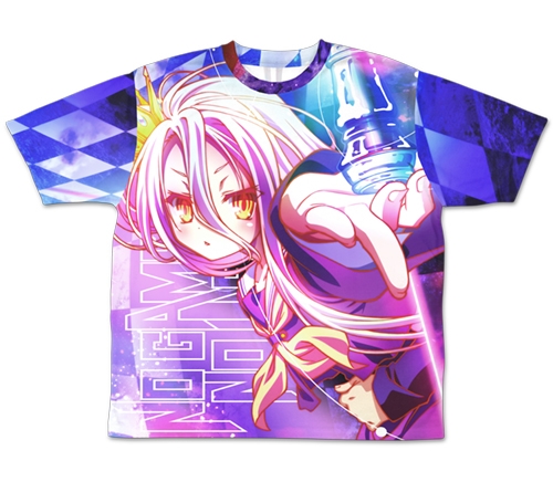 グッズ-Tシャツ】ノーゲーム・ノーライフ ゼロ 「白」 両面フル 