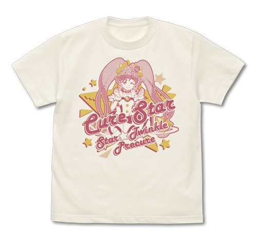 グッズ ｔシャツ スター トゥインクルプリキュア キュアスター Tシャツ Vanilla White Xl アニメイト