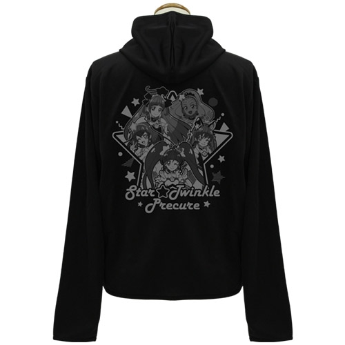 グッズ ジャンパー コート スター トゥインクルプリキュア 薄手ドライパーカー Black Xl アニメイト