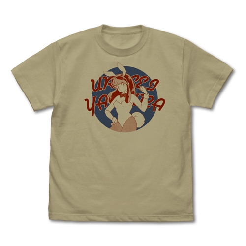 グッズ Tシャツ うる星やつら バニーガールラムちゃん Tシャツ Sand Khaki Xl アニメイト