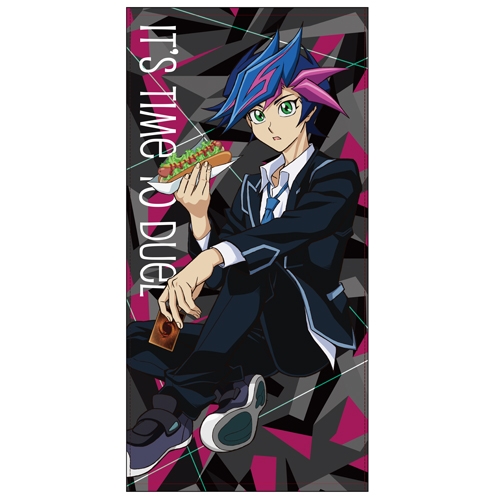 グッズ タオル 遊 戯 王vrains 藤木遊作 1cmビッグタオル リラックスver アニメイト