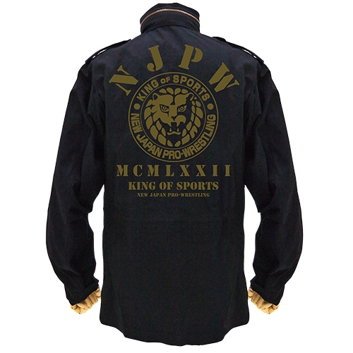 グッズ-ジャンパー・コート】新日本プロレスリング ライオンマーク M 