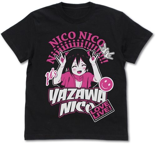グッズ Tシャツ ラブライブ 矢澤にこ エモーショナルtシャツ Black Xl アニメイト