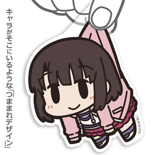 グッズ ストラップ 冴えない彼女の育てかた Fine 加藤恵 アクリルつままれストラップ Fine Ver アニメイト