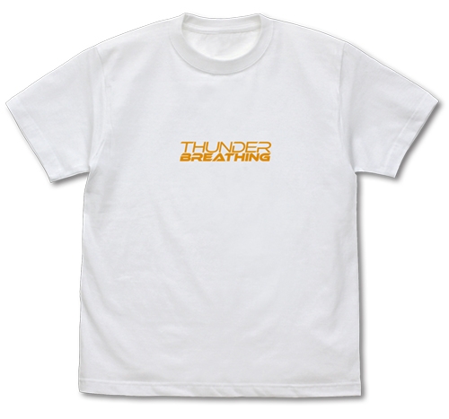 グッズ Tシャツ 鬼滅の刃 無限列車編 雷の呼吸 我妻善逸 Tシャツ White M アニメイト