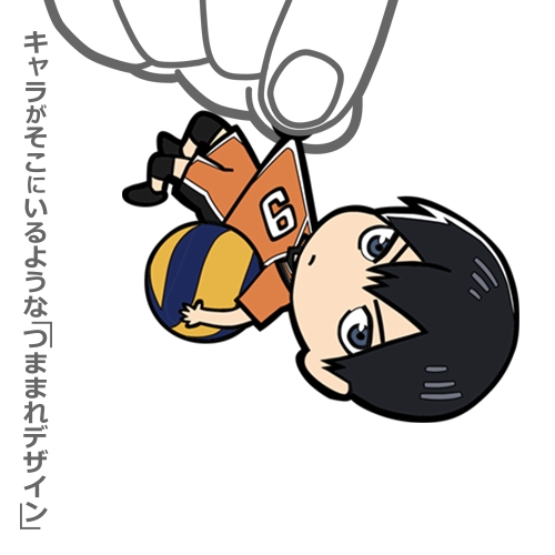 グッズ キーホルダー ハイキュー To The Top 影山飛雄 つままれ セカンドユニフォームver アニメイト