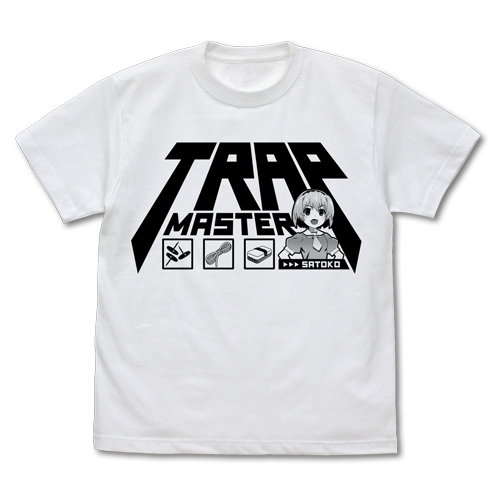 グッズ Tシャツ ひぐらしのなく頃に 業 トラップマスター沙都子 Tシャツ White Xl アニメイト