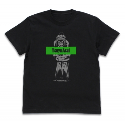 【グッズ-Tシャツ】僕のヒーローアカデミア 蛙吹梅雨 Tシャツ 雪まつりVer. BLACK-XL